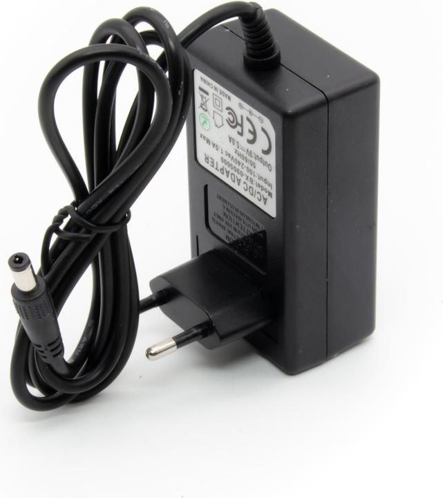Actual product image Purecrea 9V DC 5000mA power supply AC/DC adapter 5.5mm/2.1mm plug