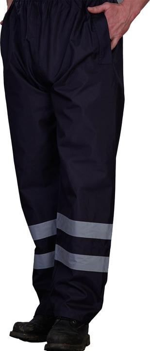 Actual product image Yoko Unisex Adult Waterproof Hi-Vis Over Trousers (50)