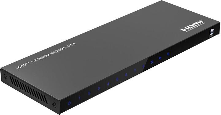 MicroConnect HDMI 4K Splitter 1x 8 Support