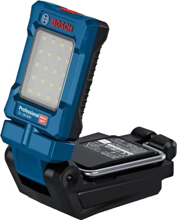 Actual product image Bosch Professional Bosch GLI 18V-800 Professional cordless lamp 18 V 800 lm + 2x rechargeable battery 5.0 Ah + charger (800 lm)
