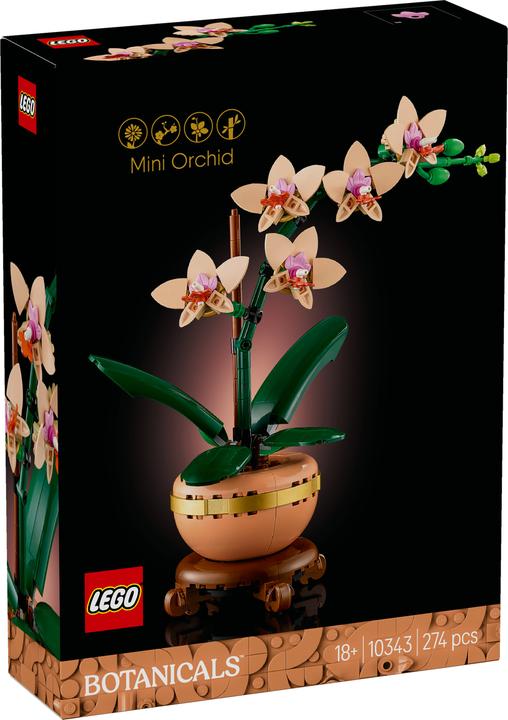 Image du produit LEGO Mini-Orchidee (10343, LEGO Botanical)