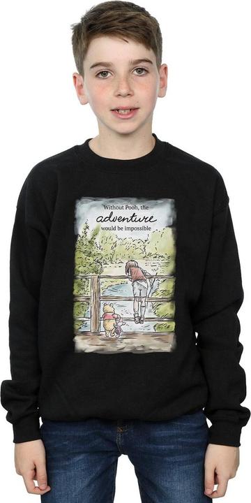 Actual product image Disney Boys Winnie The Pooh Adventure Sweatshirt (128)