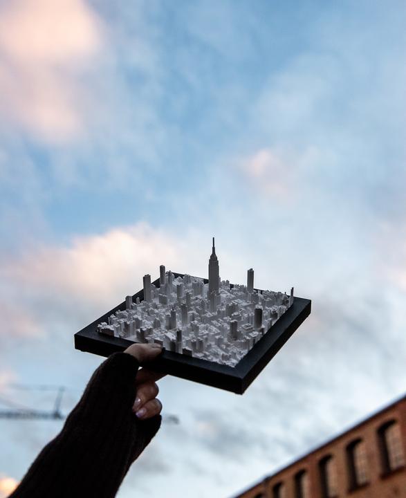 Actual product image Cityframes New York CityFrame Size S WTC (34 x 34 x 12 cm)