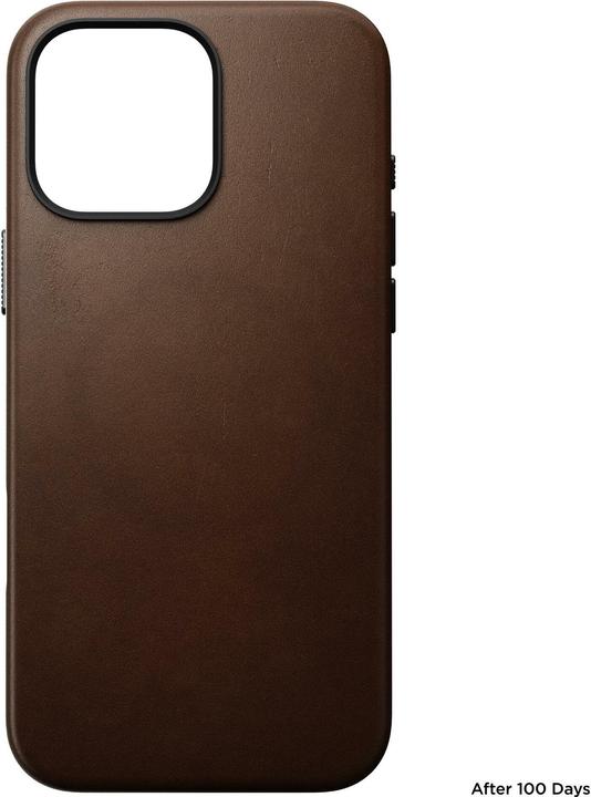 Actual product image Nomad Traditional Leather Case (Apple iPhone 16 Pro Max)