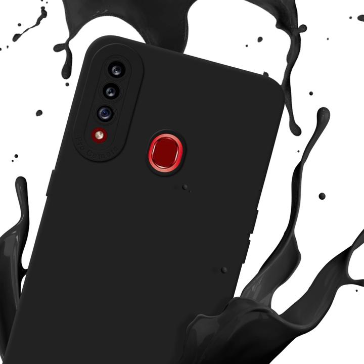 Productafbeelding Cadorabo Hoesje voor Samsung Galaxy A20s in TPU Fluid LM162 Style (Samsung Galaxy A20)