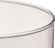 Actual product image Giftdecor cylinder glass vase 12cm diameter x 40cm gray (1 x, 12 x 12 x 40 cm)
