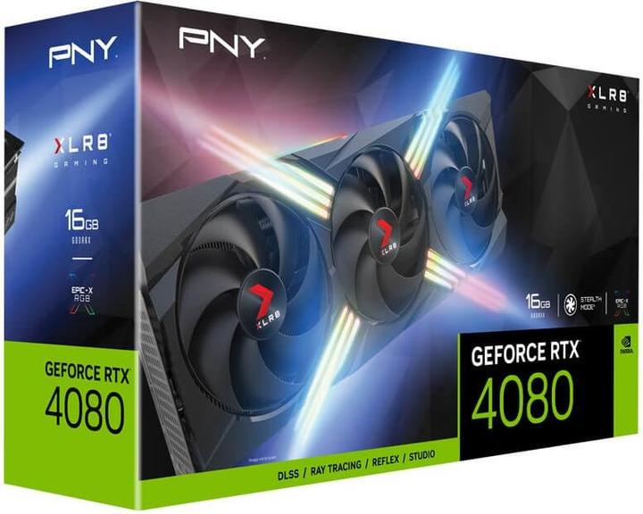 Produktbild PNY GeForce RTX 4080 16GB XLR8 Gaming Verto Epic-X (16 GB)