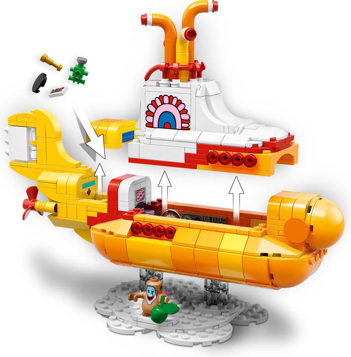 Produktbild LEGO Ideas Yellow Submarine (21306, LEGO Ideas, LEGO Seltene Sets)