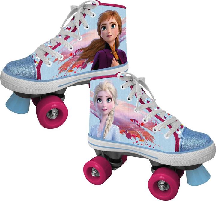 Power Play Disney Frost 2 Side-by-Side Roller Skates Grösse 33-34 (33, 33.5, 34)