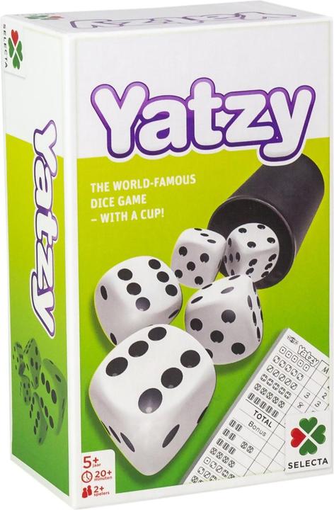 Actual product image Selecta Spielzeug Yatzy Dice Game