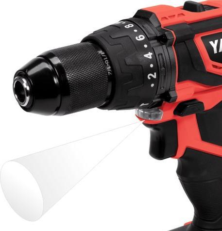 Image du produit Yato 18V 40Nm 1x2.0Ah perceuse lithium ion, IN THE BOX YT-82786 (Fonctionnement sur batterie)