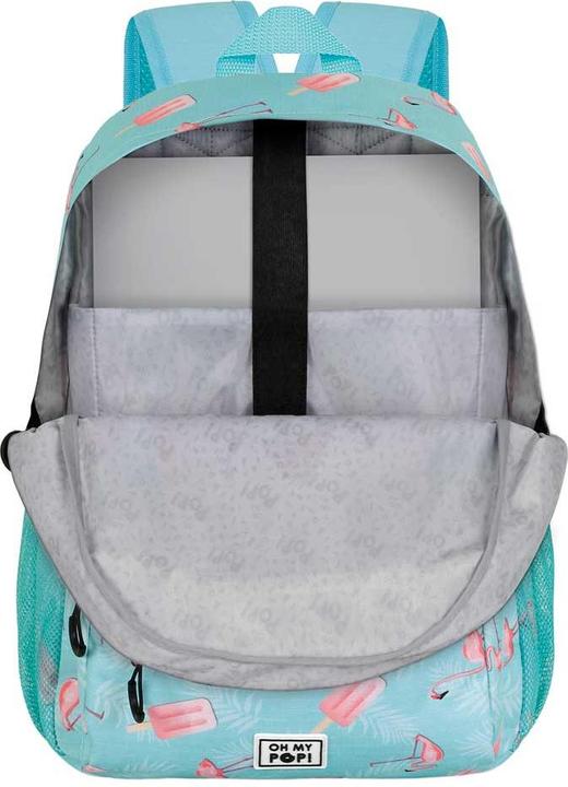 Actual product image Oh My Pop! FAN Fight Backpack 2.2 Ice Flamingo