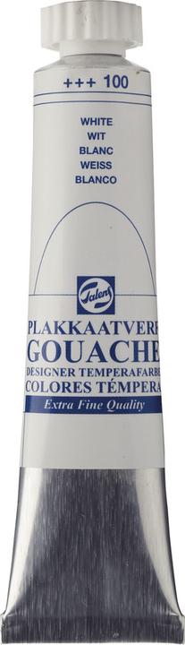 Image du produit Talens Gouache en tubes extra fine (Blanc, 20 ml)
