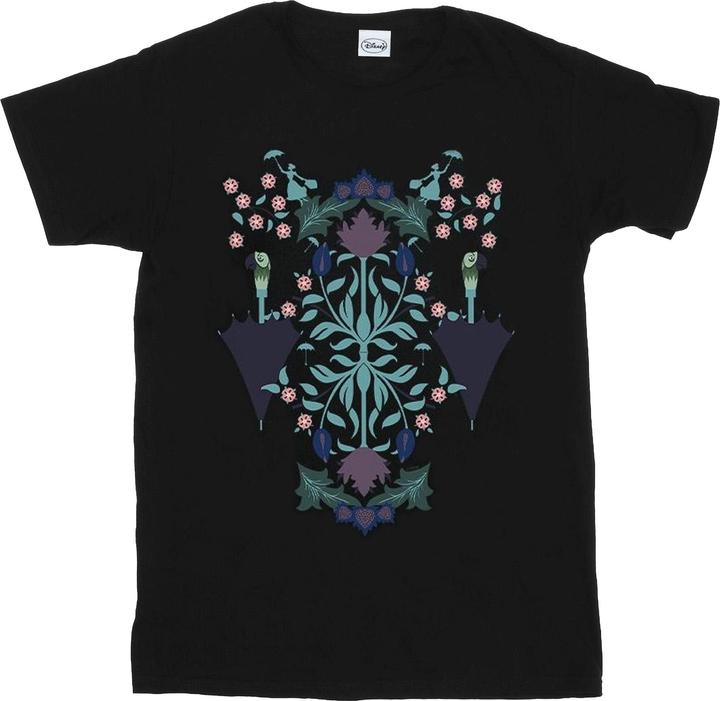 Produktbild Disney Mary Poppins Floral Collage TShirt Mädchen (140, 146)