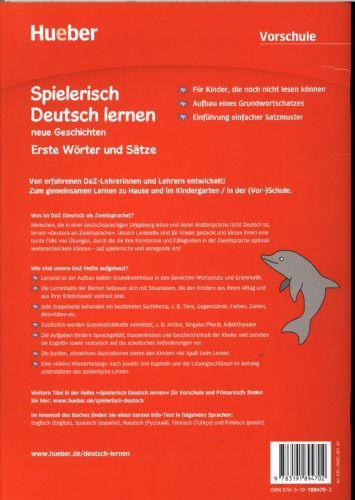 Produktbild Spielerisch Deutsch lernen - neue Geschichten - Erste Wörter und Sätze - Vorschule (Deutsch, Kerstin Zülsdorf, Hueber Verlag GmbH & Co. KG|Kerstin Zülsdorf, 2015)