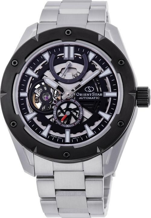 Orient Star Avantgarde Skeleton Automatic RE-AV0A01B00B Herrenuhr (Skeleton-Uhr, Gangreserveanzeige, 43 mm)