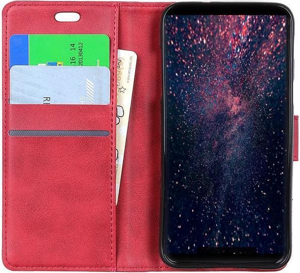 Productafbeelding MU Classic Classic IV Lederen Boekomslag Serie (Motorola Moto G7 Play)