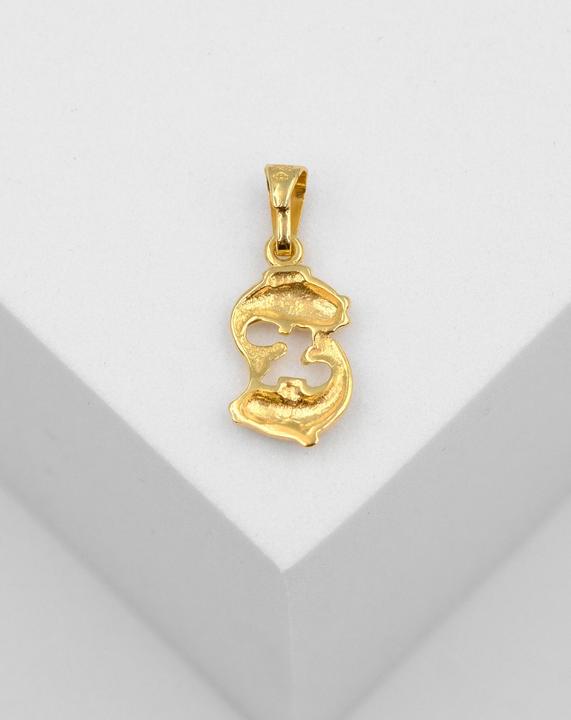 Actual product image Muau Fish (750/18K yellow gold)