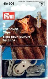 Immagine prodotto Prym Clip con gancio per pelliccia, cartoncino nero 2 pezzi.