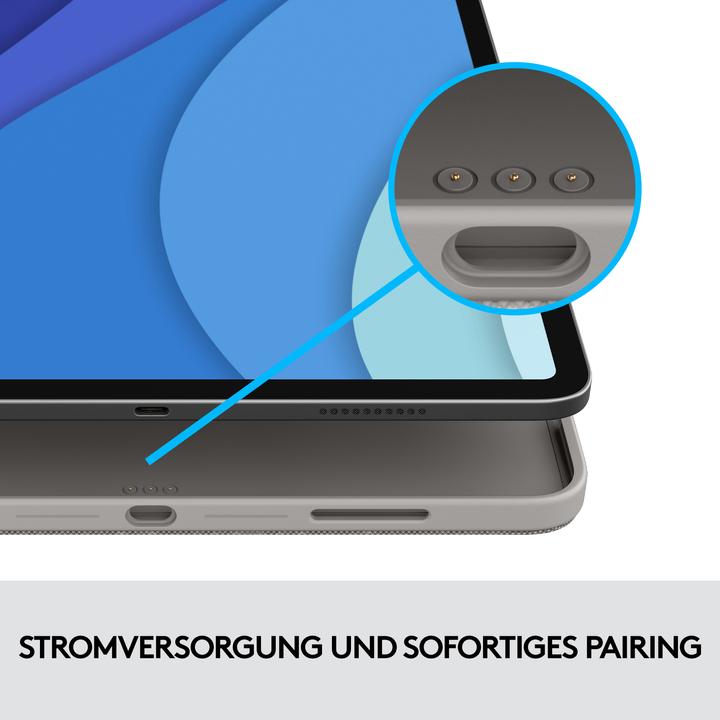 Actual product image Logitech Combo Touch (US, iPad Pro 11 2020 (2. Gen), iPad Pro 11 2022 (4th Gen), iPad Pro 11 2018 (1. Gen), iPad Pro 11 2021 (3rd Gen))