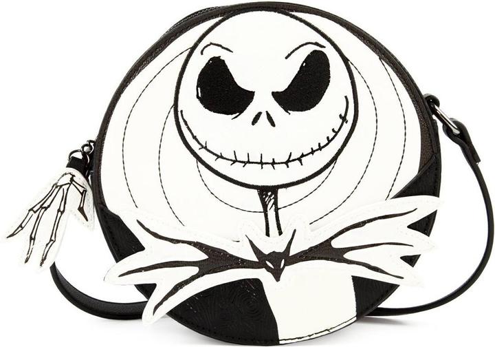 Actual product image Danielle Nicole Nightmare Before Christmas Jack Skellington Crossbody Bag