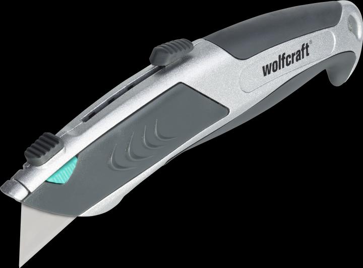 Produktbild wolfcraft Profi-Trapezklingen-Messer „Autoload“ (Cutter)