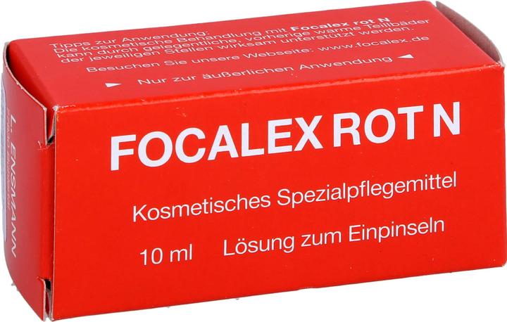Image du produit L. Ensmann Focalex rouge, solution de 10 ml (Lotion pour le corps, 10 ml)