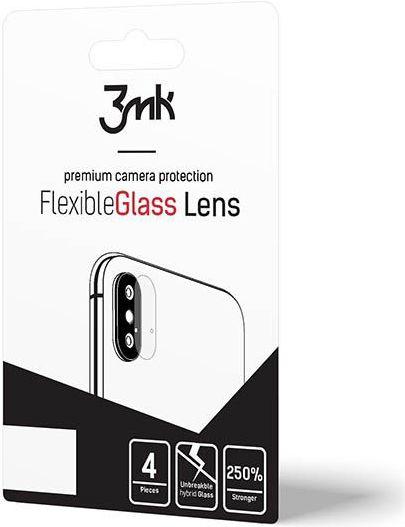 Actual product image 3MK iPhone XR FlexibleGlass Camera Glass Lens (4 PSC) (1 Piece, Apple iPhone XR)