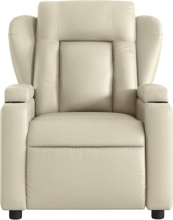 Produktbild VidaXL Relaxsessel Creme Kunstleder,Farbe: Creme,Material