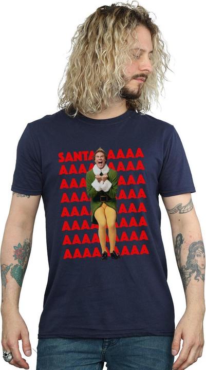 Produktbild Elf Buddy Santa Scream TShirt (XL)