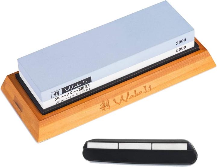 Actual product image Wakoli Damascus knife (17 cm)