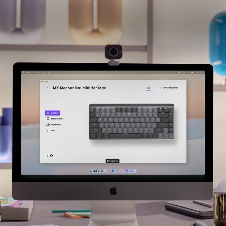Actual product image Logitech MX Mechanical Mini for Mac (DE, Wireless)