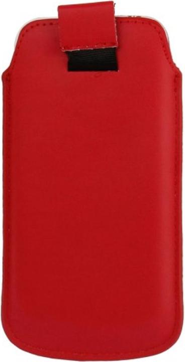 Produktbild König Design Handyhülle Tasche Slide Hülle Rot (Apple iPhone 5, Samsung Galaxy S4 mini, Nokia Lumia 820, Apple iPhone 5c, Apple iPhone 5s)