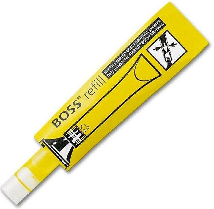 Productafbeelding STABILO BOSS ORIGINAL Navulling (Fluorescerend geel, 1 x)