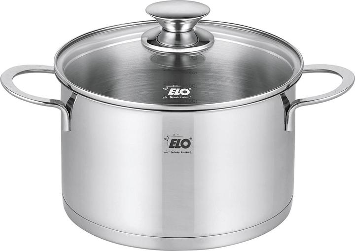 Actual product image ELO Meat Pot Galant 20cm ES (20 cm, Casserole + Stewpot, Stainless steel)