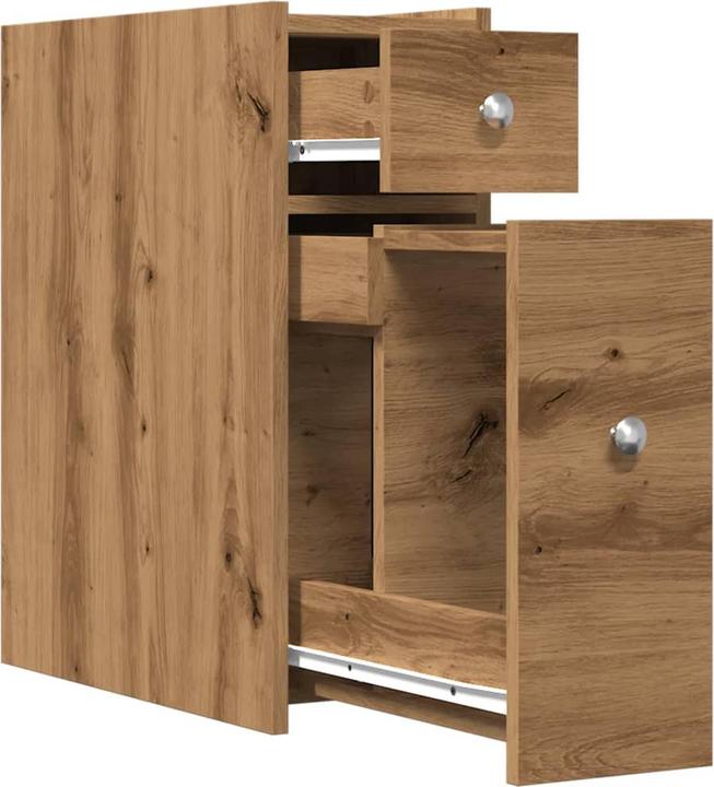 Produktbild VidaXL Badschrank Schmal mit Rollen