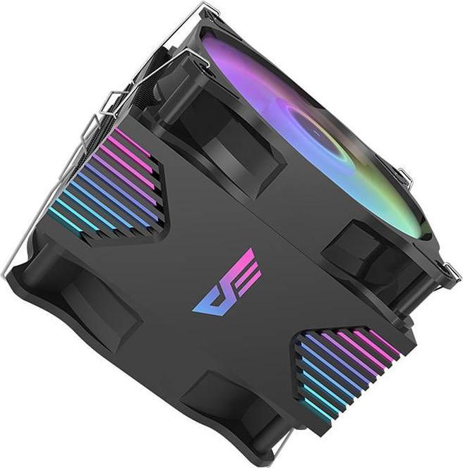 Actual product image Darkflash Tech Darkair Plus CPU active cooling ARGB (heatsink + fan 120x120) (20 mm)