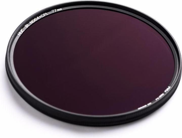 Image du produit Nisi Filtre gris Pro Nano IR ND64 + CPL 62mm (Filtre gris neutre)