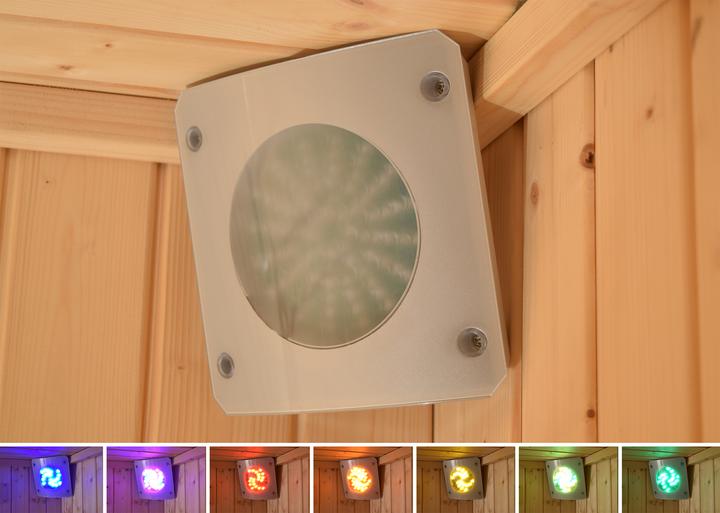 Actual product image Weka Holzbau Coloured light application Set A with control module