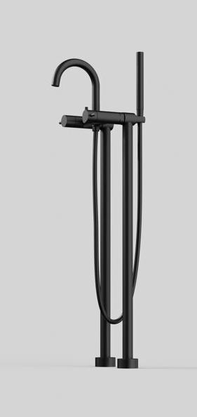 Actual product image Steinberg Series 100 bath faucet, freestanding, projection: 231mm