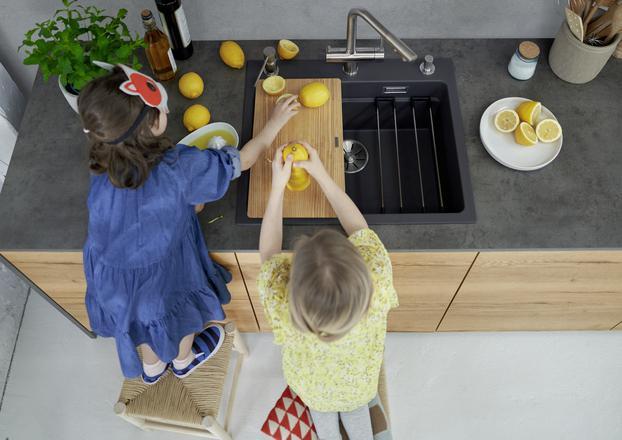 Actual product image Blanco Etagon 6 (Top-mounted sink, 60 cm, 51 cm)