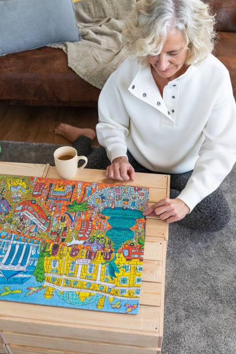 Actual product image Jumbo Premium Collection Greetings from Rome - 1000 pieces (1000 pieces)
