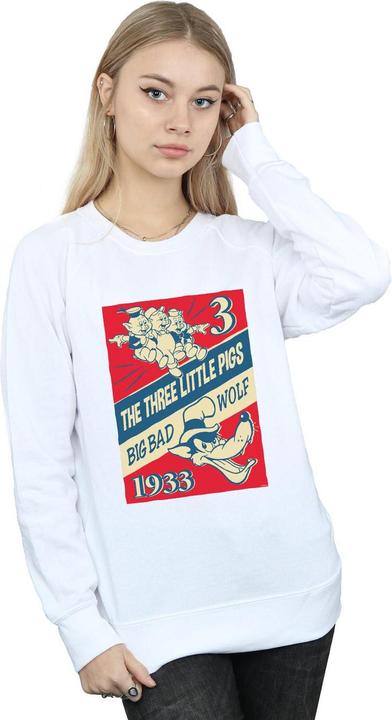 Produktbild Disney Three Little Pigs And The Big Bad Wolf Sweatshirt (XXL)