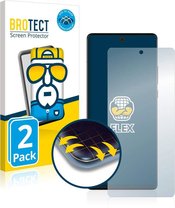 Produktbild BROTECT Full-Cover Displayschutz (2 Stück, Motorola Edge 30 Ultra)