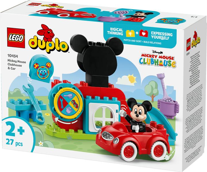 Actual product image LEGO Mickys Clubhaus und Auto (10454)