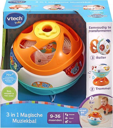 Immagine prodotto VTech Palla musicale magica 3in1 per bambini (Olandese)