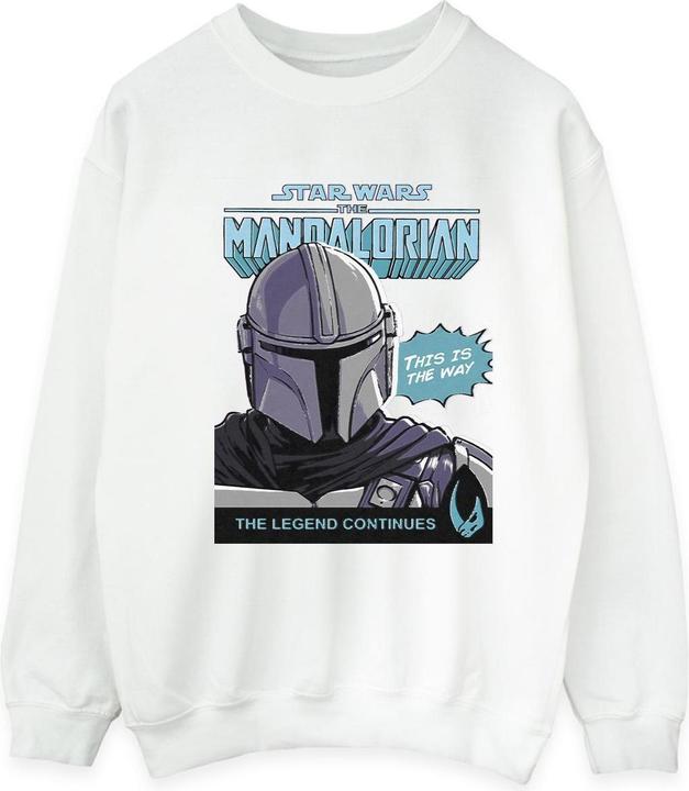 Star Wars Mando Comic Cover Sweatshirt
