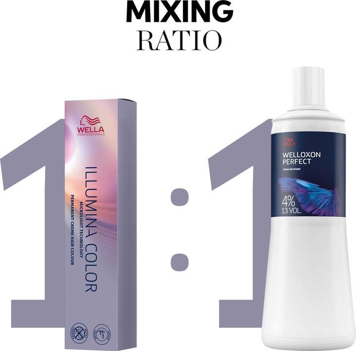 Productafbeelding Wella Illumina kleur (10/05 licht licht blond natuurlijk mahonie)
