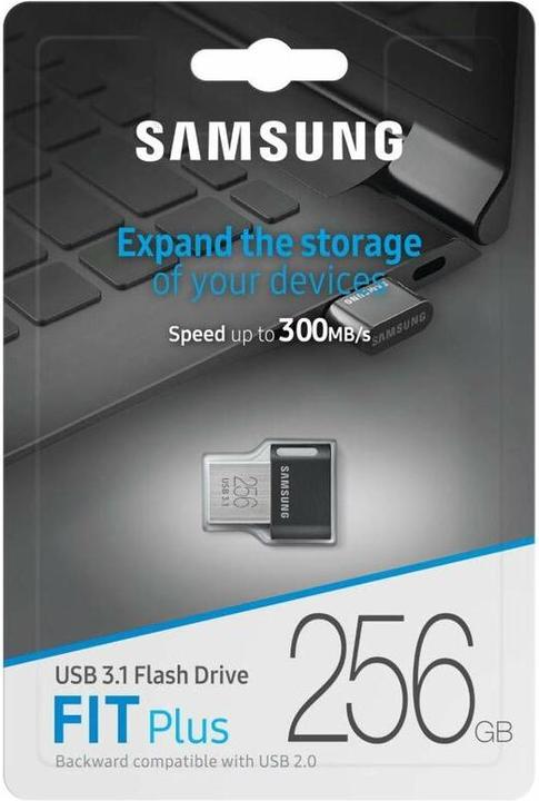 Image du produit Samsung Fit Plus (256 Go, USB-A, USB 3.1)