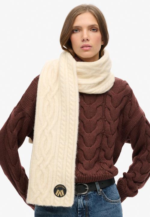 Produktbild Superdry strickschal cable luxe